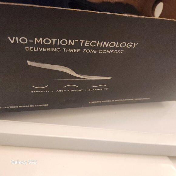 Vionic "Willa" Lug Wedge. Dark Navy Blue. NIB. Size 5 - Picture 14 of 14